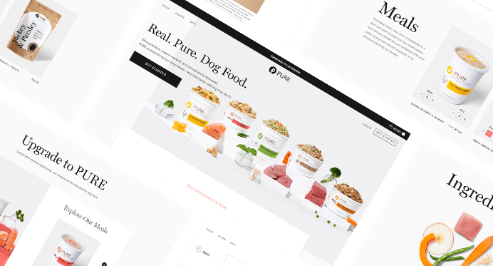 Pure Dog Food-project